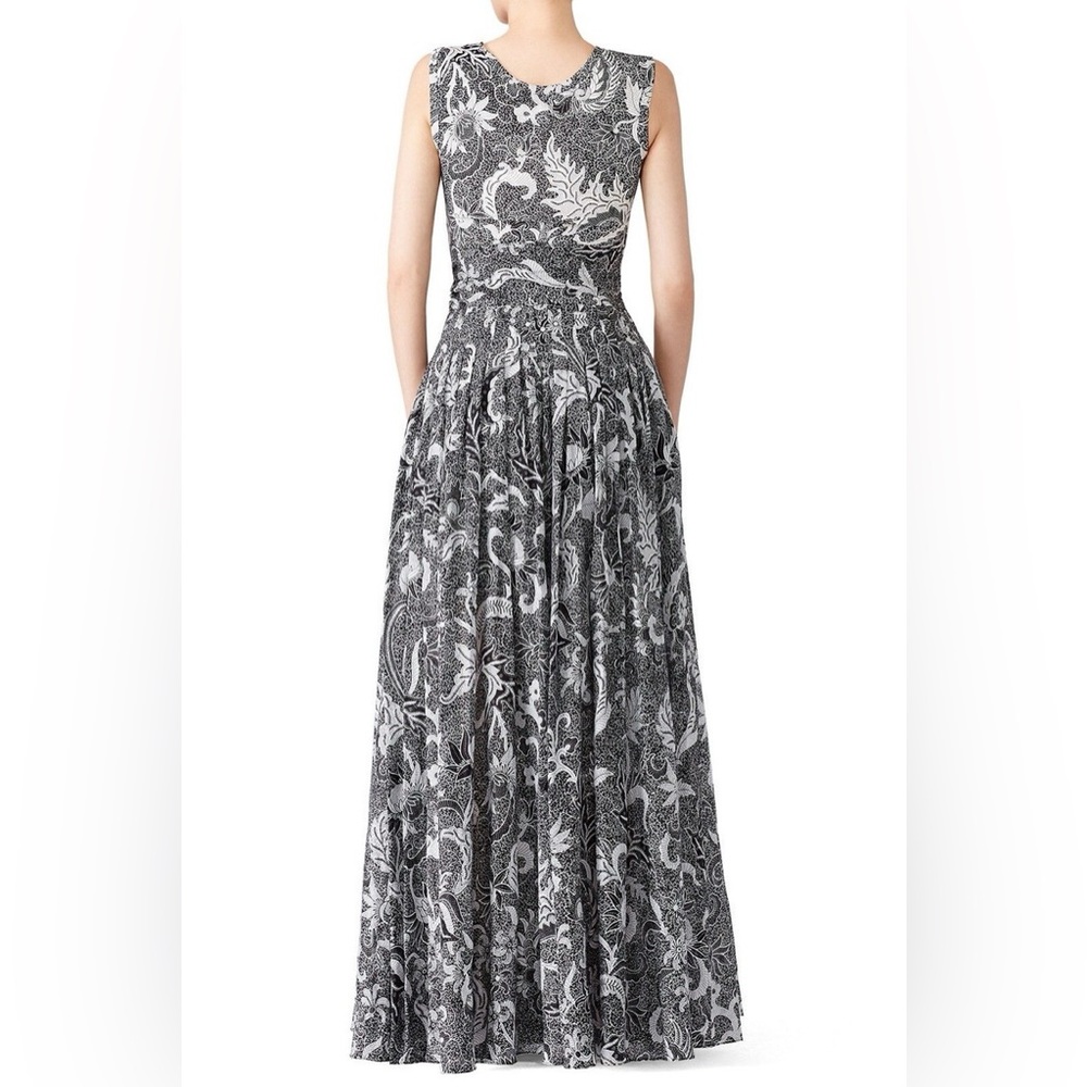 Diane Von Furstenberg Black and White Maxi Dress